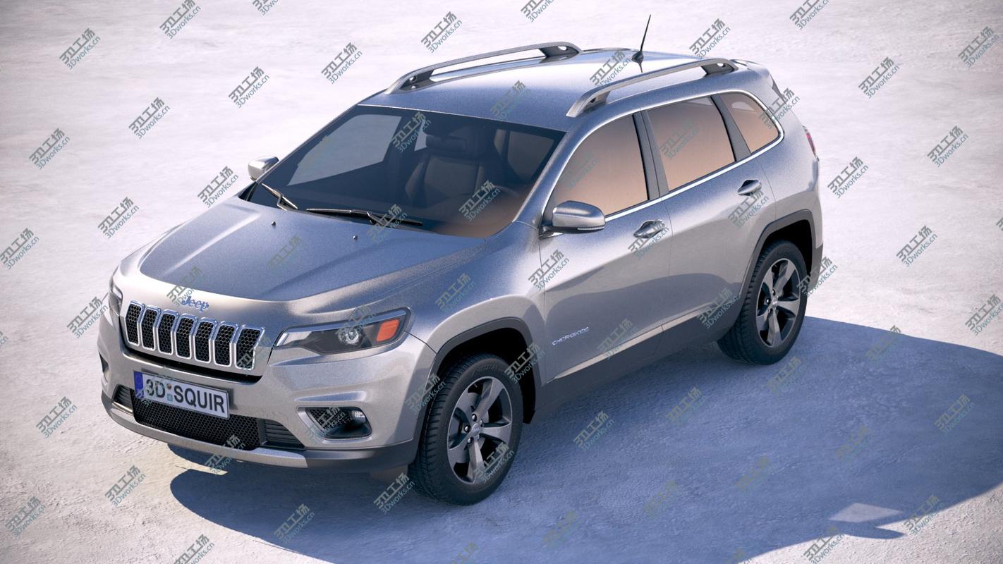 images/goods_img/202104094/Jeep Cherokee Limited 2019 3D model/2.jpg